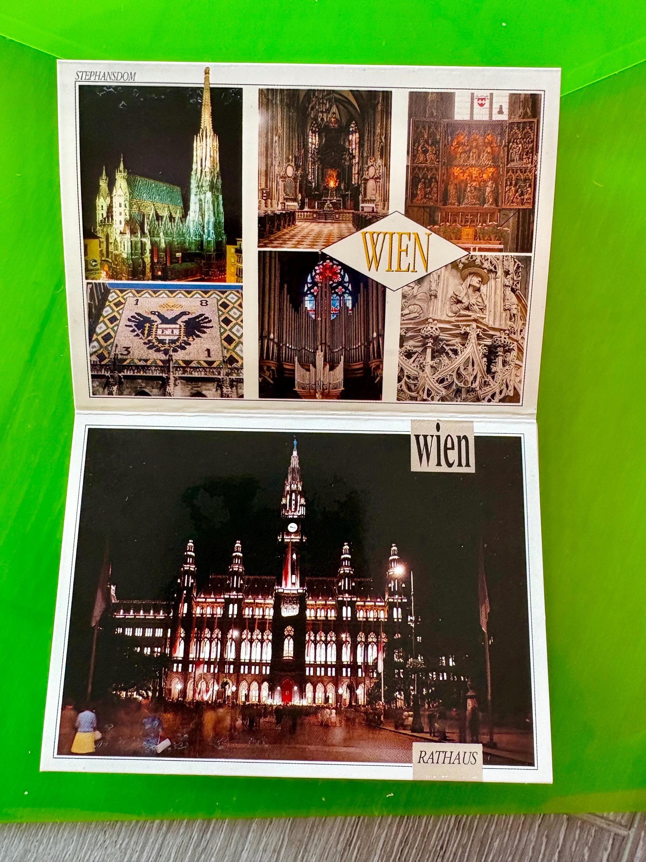 Vintage Book of Postcards from WIEN~ Austria - Thumbnail 5