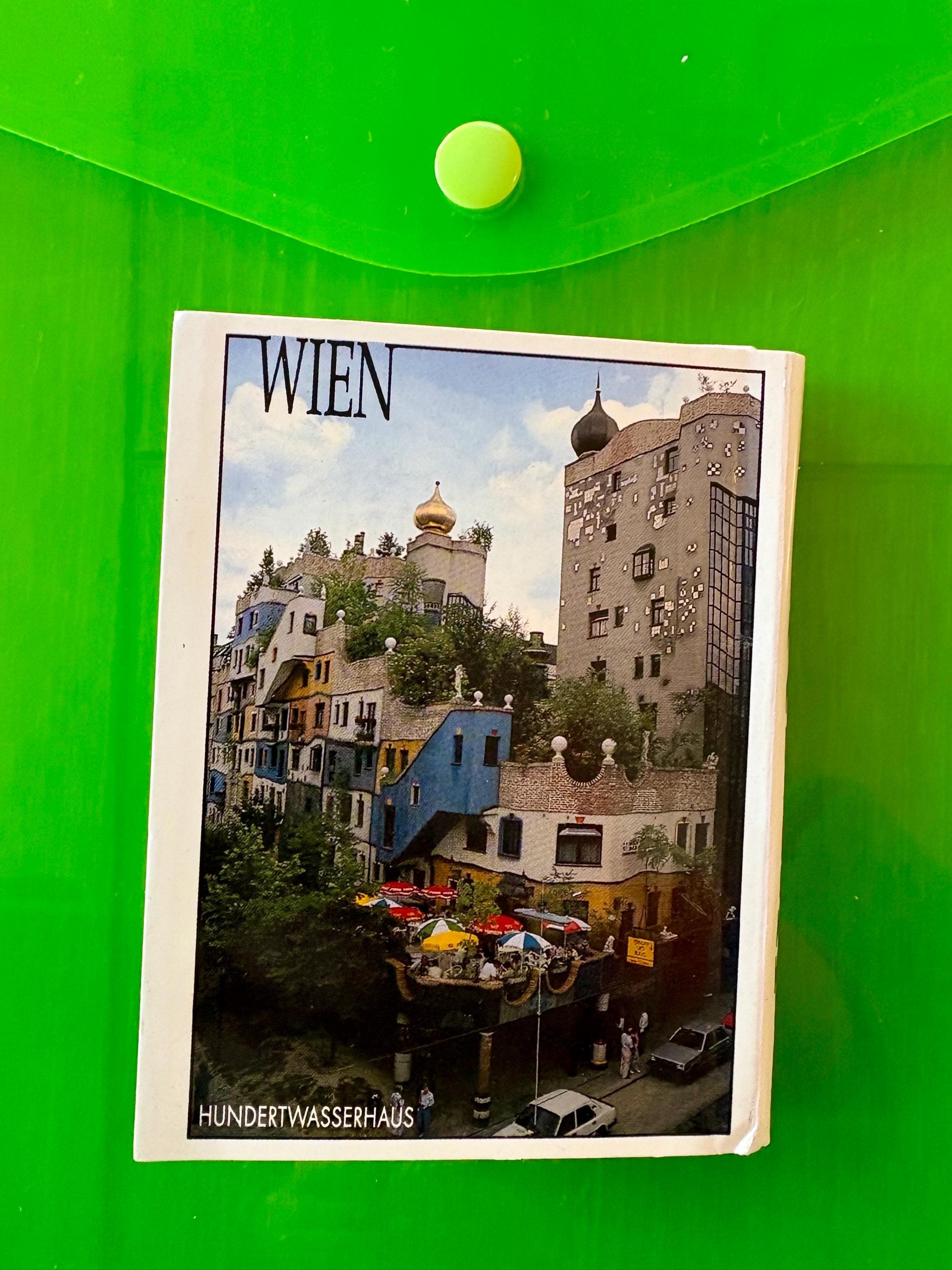 Vintage Book of Postcards from WIEN~ Austria - Thumbnail 2