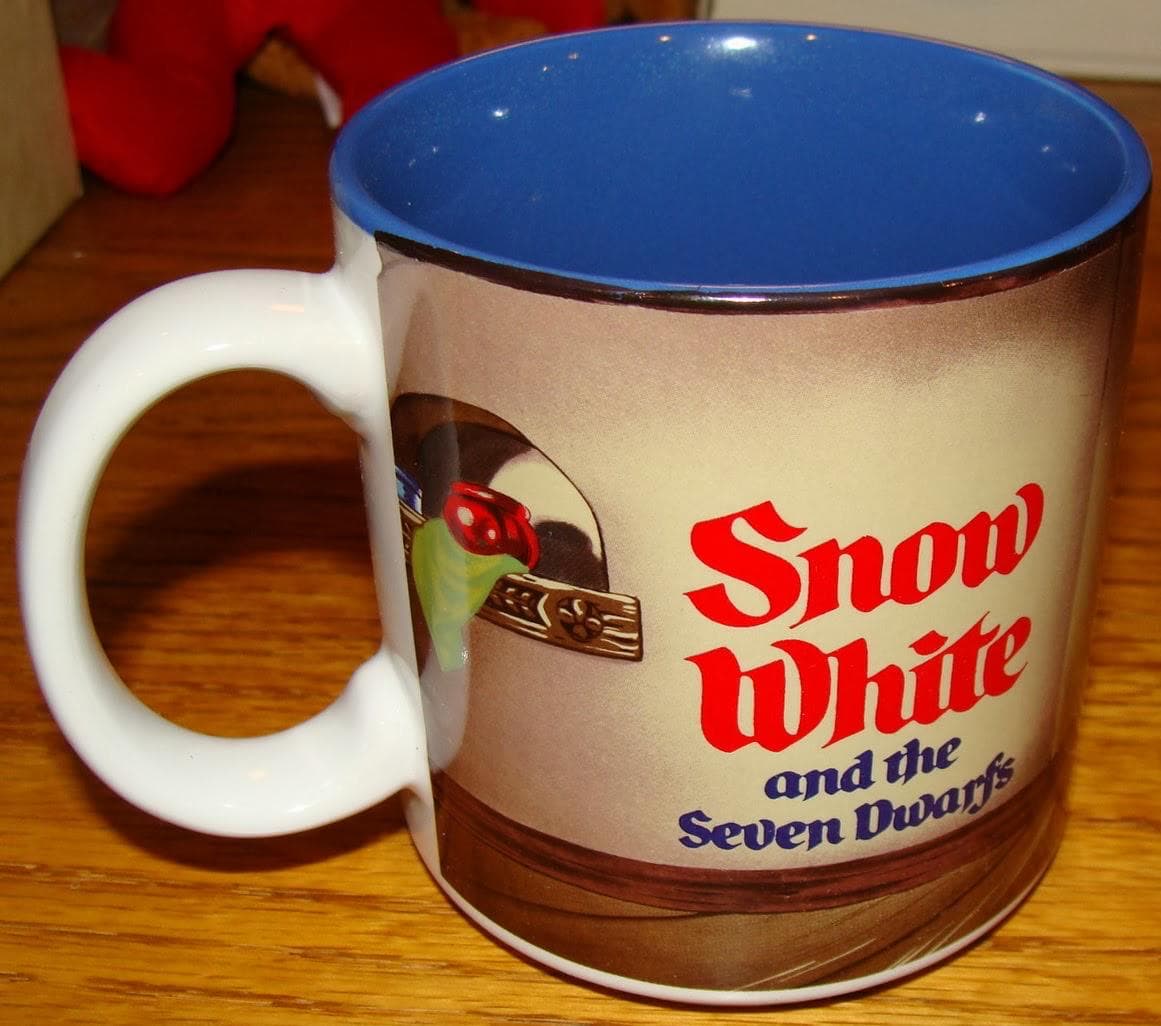 Vintage Disney Store Boxed Mug~ Snow White & the 7 Dwarfs - Thumbnail 7