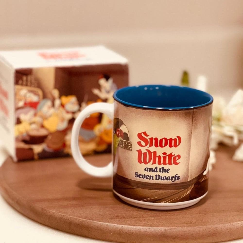 Vintage Disney Store Boxed Mug~ Snow White & the 7 Dwarfs - Thumbnail 2