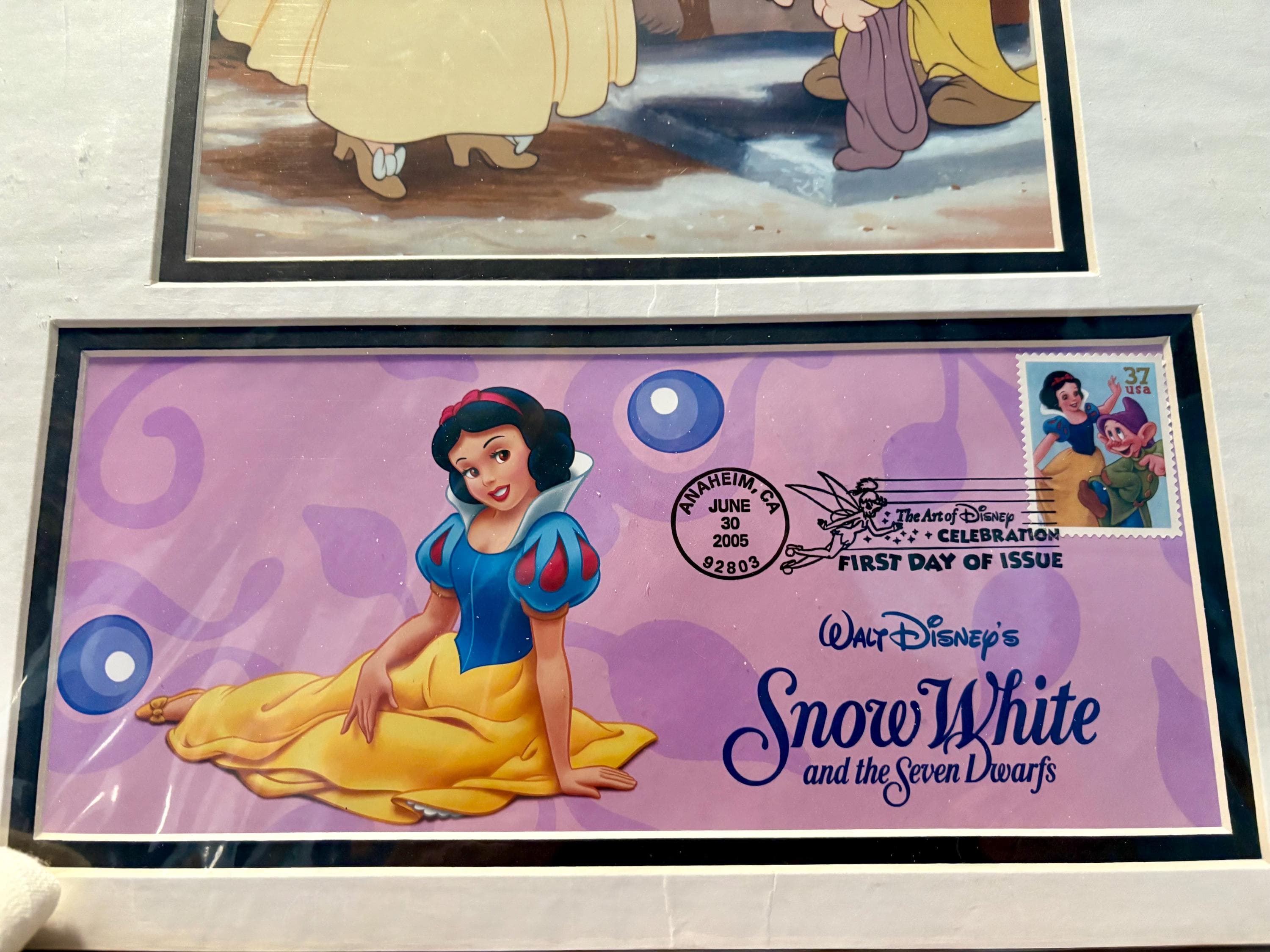 The Art of Disney: Celebration" First Day of Issue Framed Print and Stamp Set~ 2005 - Thumbnail 2