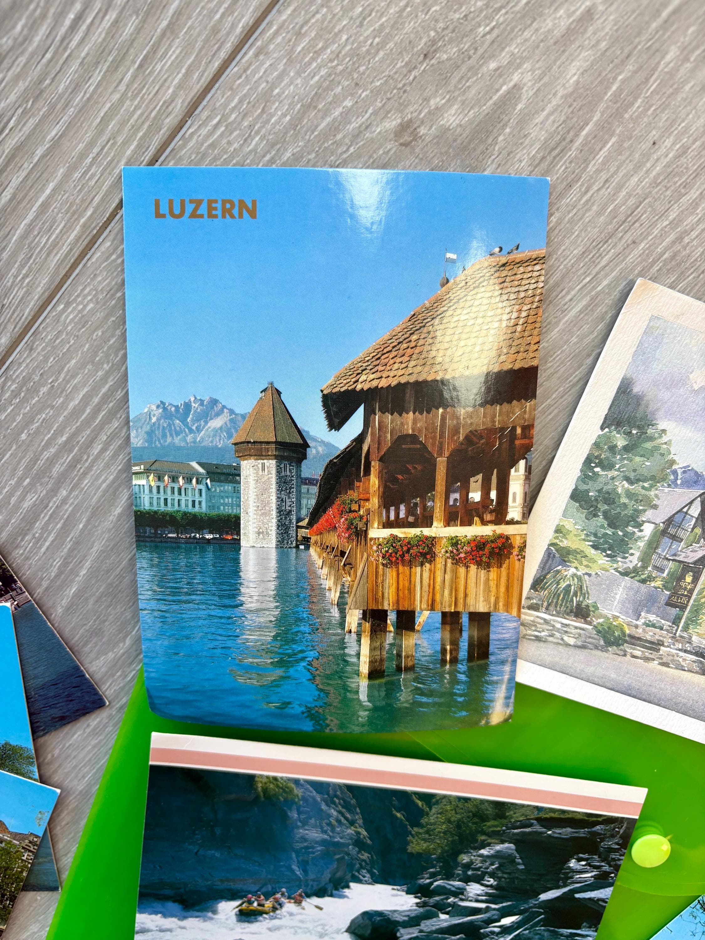Vintage Postcards~ from Queenstown, New Zealand; Lucerne, Switzerland; Amsterdam, Netherlands~ 13 Total Postcards - Thumbnail 5