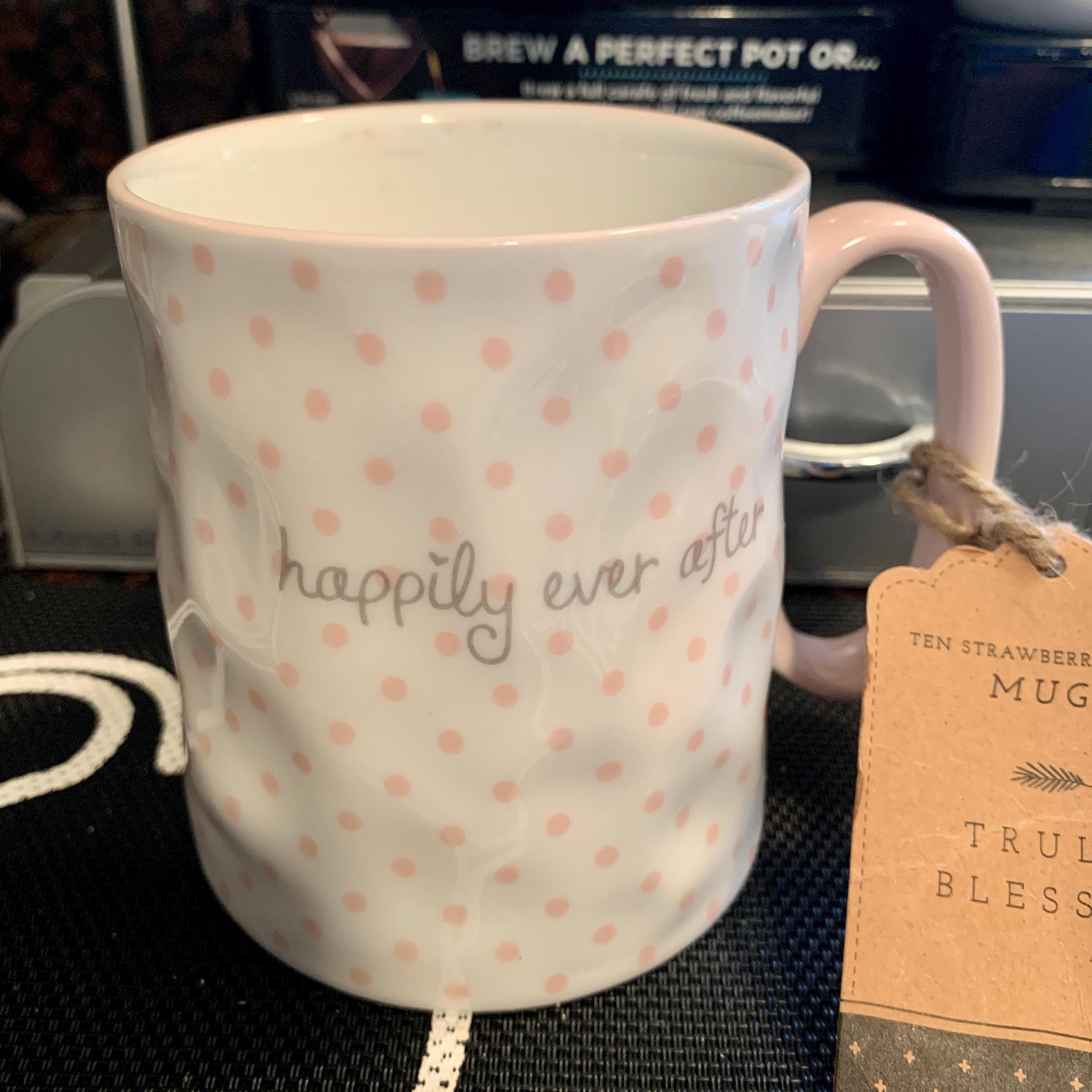 Ten Strawberry Street "Happily Ever After" Bridal Mug~ NWT - Thumbnail 2