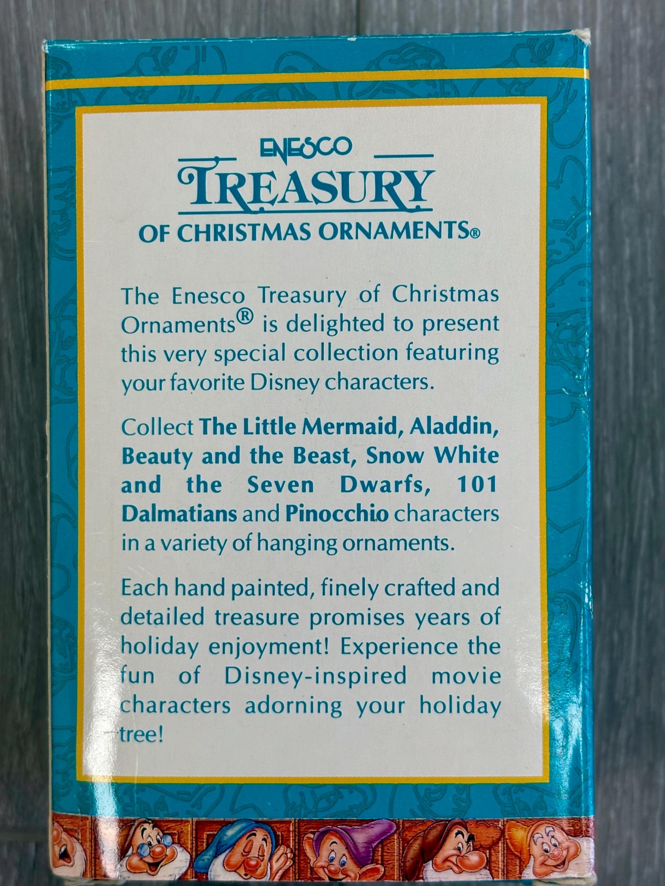 Enesco "Just Fore Christmas" ornament featuring Doc from Disney's Snow White and the Seven Dwarfs - Thumbnail 3