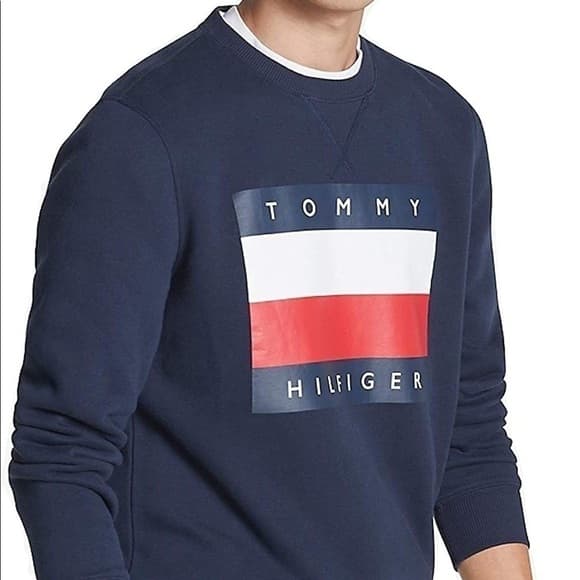 Tommy Hilfiger Men’s Logo Sweatshirt~ XXL - Thumbnail 4