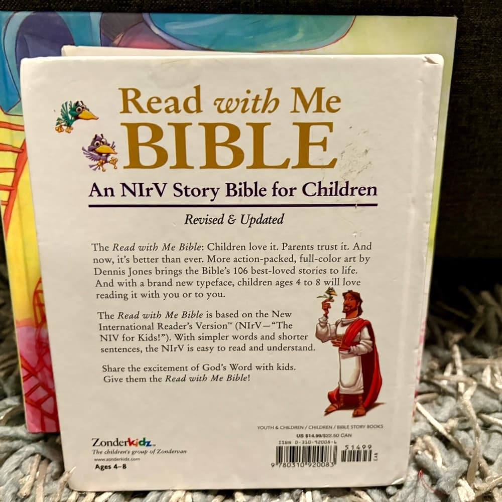 Read with Me Bible: Vintage Story Book & John 3:16 Book- Homeschool Teachers - Thumbnail 3