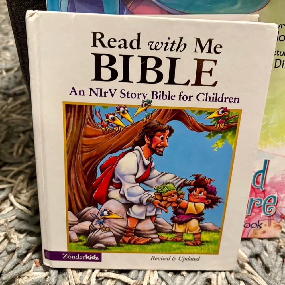Read with Me Bible: Vintage Story Book & John 3:16 Book- Homeschool Teachers - Thumbnail 2