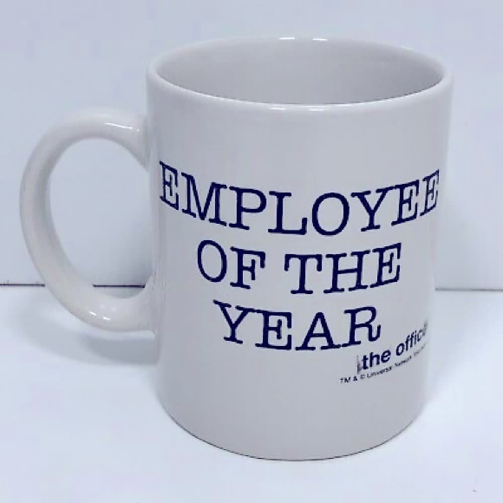 The Office TV Show- Dunder Mifflin “Employee Of The Year” Coffee Mug Funny Gift - Thumbnail 2