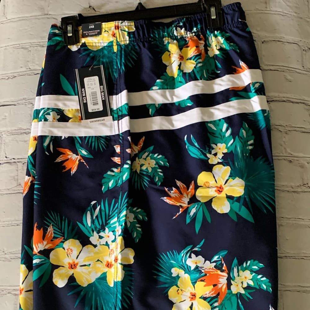NWT Big & Tall Swimwear 2XB Roundtree & Yorke- From Dillard’s - Thumbnail 5
