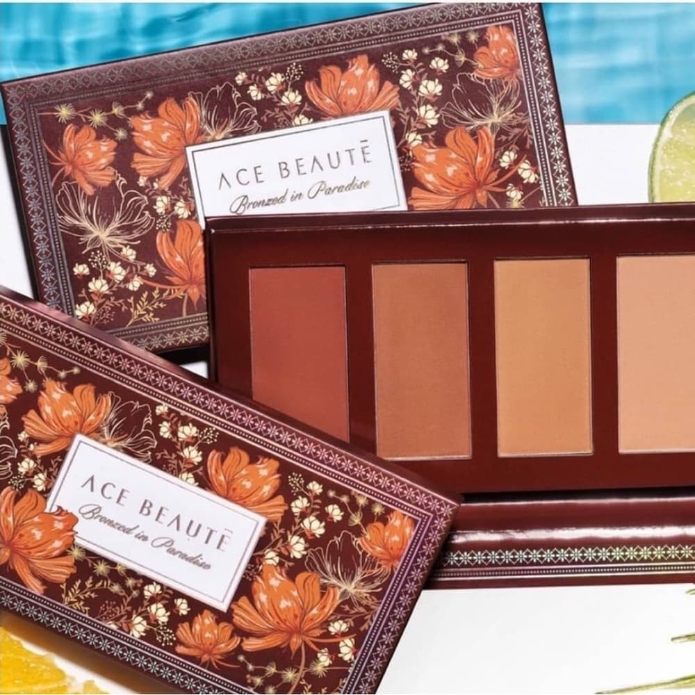 New in Box Beauty Bundle Makeup Bag Bundle~ Palettes & Bronzer Highlighters - Thumbnail 8