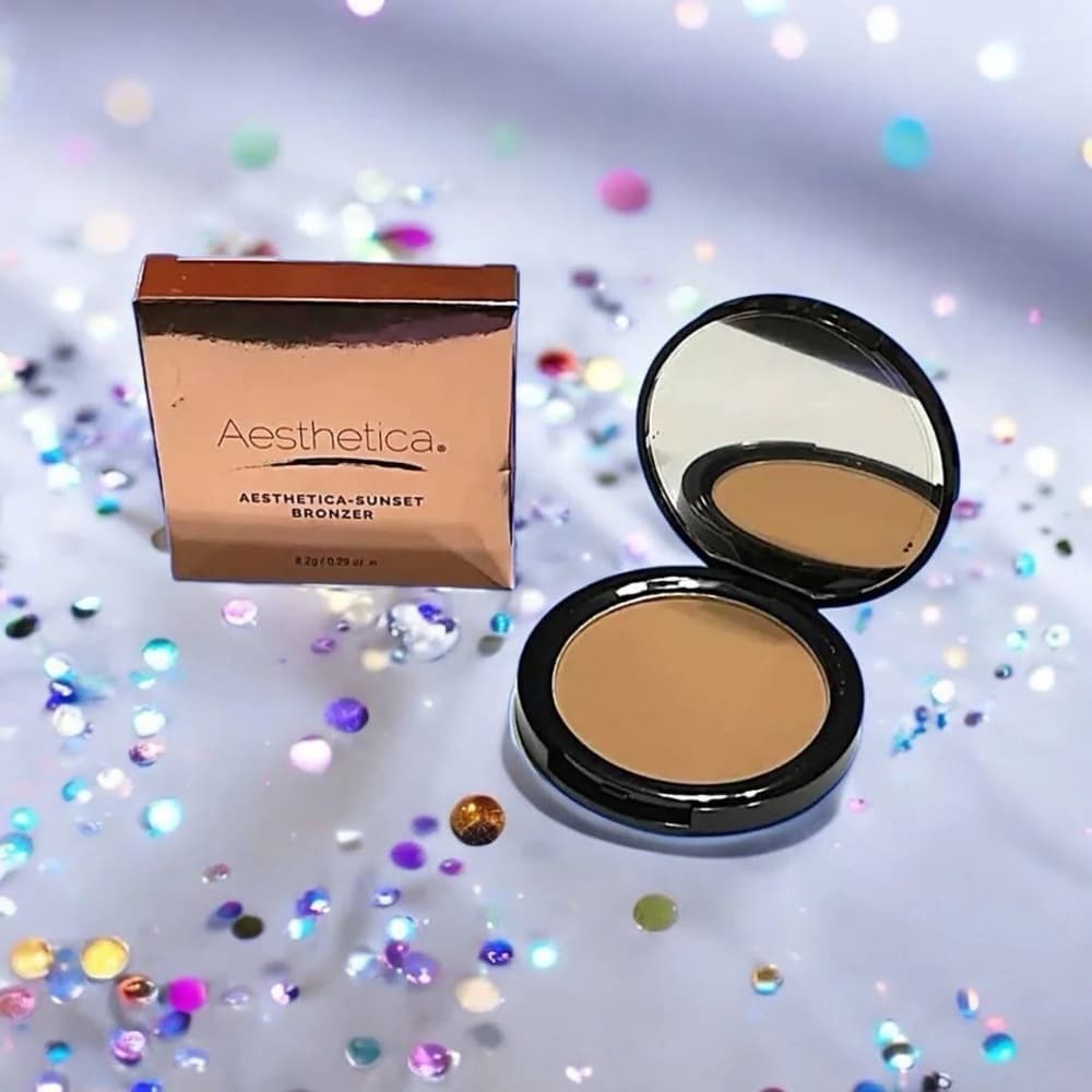 New in Box Beauty Bundle Makeup Bag Bundle~ Palettes & Bronzer Highlighters - Thumbnail 13