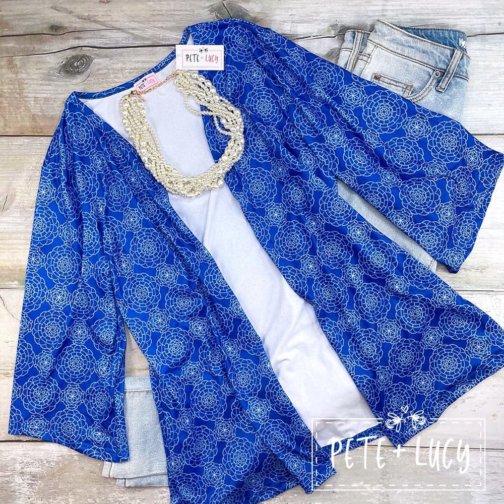 4th Of July Patriotic Boutique Cardigan XXL NWT - Thumbnail 2