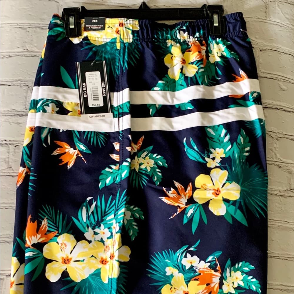 NWT Big & Tall Swimwear 2XB Roundtree & Yorke- From Dillard’s - Thumbnail 11