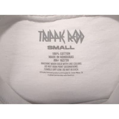 Trippie Redd 1400 Graphic T Shirt White Short Sleeve Men's Size Small - Thumbnail 2
