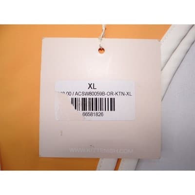 NWT-Kittenish by Jessie James Decker Orange Thong Bikini Bottoms Size XL - Thumbnail 3
