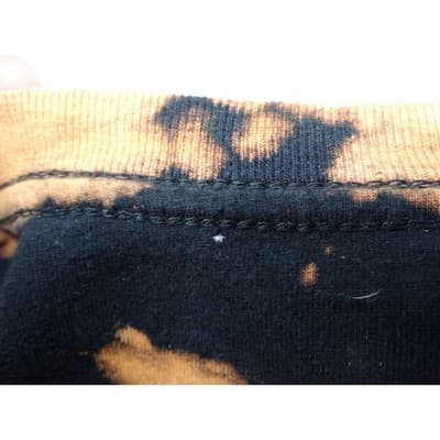 Wu Tang Forever Tie Dye Bleached Black T Shirt Mens Large FEA Merch - Thumbnail 6