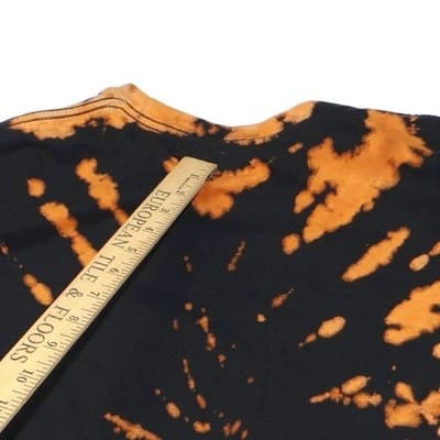 Wu Tang Forever Tie Dye Bleached Black T Shirt Mens Large FEA Merch - Thumbnail 5
