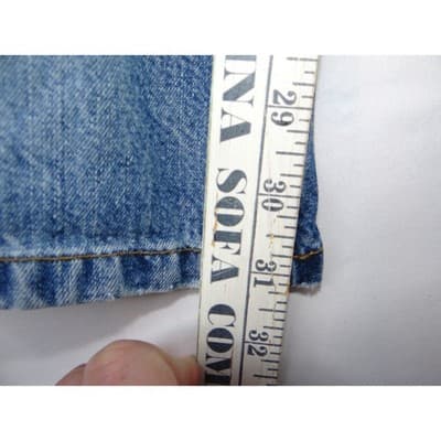 Y2K Vintage Retro Paris Blues Originals Women's Blue Wash Flare Jeans Size 10 - Thumbnail 8