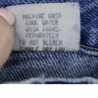 Vintage D Mode Classix Denim Bell Bottom Jeans Sz 13 Flare Cotton Made in USA - Thumbnail 6
