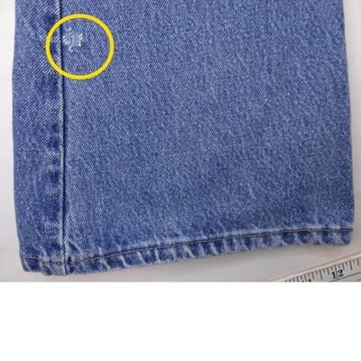 Vintage D Mode Classix Denim Bell Bottom Jeans Sz 13 Flare Cotton Made in USA - Thumbnail 5