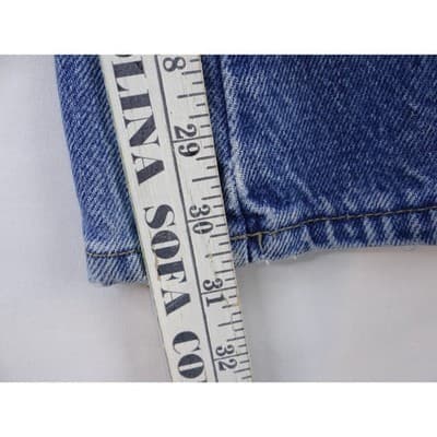 Vintage D Mode Classix Denim Bell Bottom Jeans Sz 13 Flare Cotton Made in USA - Thumbnail 12