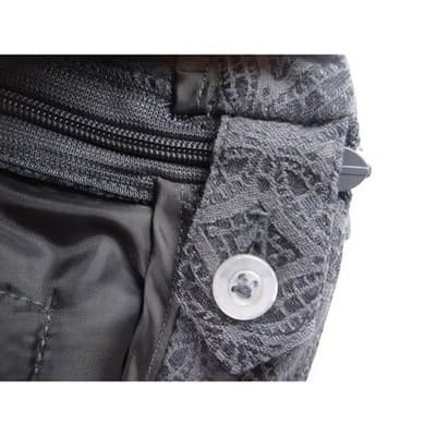 Sigrid Olsen Signature Womens Gray Geometric Pattern Stretch Pants Size 8 - Thumbnail 5