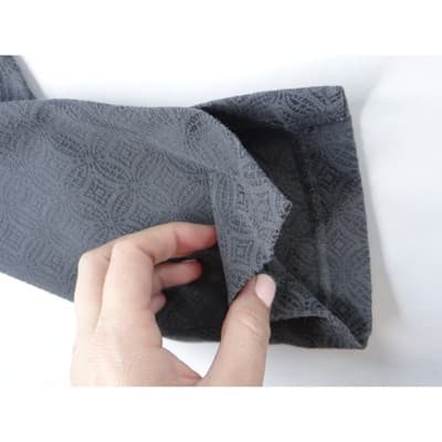 Sigrid Olsen Signature Womens Gray Geometric Pattern Stretch Pants Size 8 - Thumbnail 9