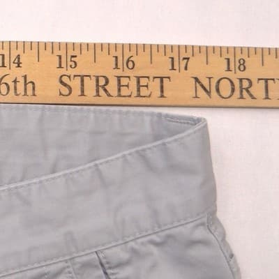 Armani Exchange Mens Moto Biker Pants Light Grey Articulated Knee Size 36x31 - Thumbnail 6