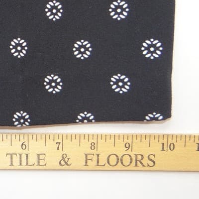 Ann Taylor Factory Womens Black White Floral Medallion Wide Leg Pants Size 4 - Thumbnail 6