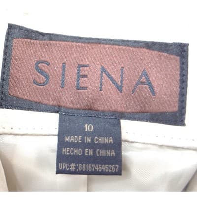 Luxurious Siena Women's Beige Genuine Suede Leather Blazer Jacket Size 10 - Thumbnail 3