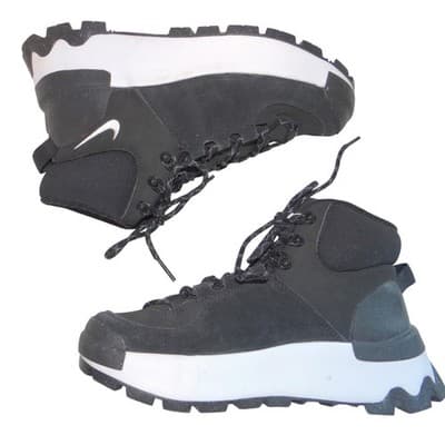 Nike ACG Lahar Low Black Anthracite Suede Hiking Boots DQ5601-001 Mens 6 - Thumbnail 2