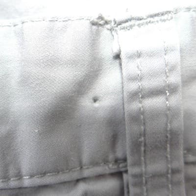 Armani Exchange Mens Moto Biker Pants Light Grey Articulated Knee Size 36x31 - Thumbnail 5