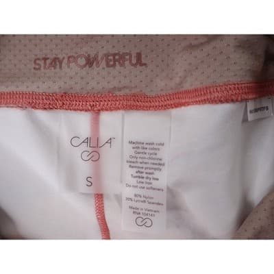 Calla Stay Powerful Women's Size S Abstract Swirl Print Athletic Leggings - Thumbnail 2