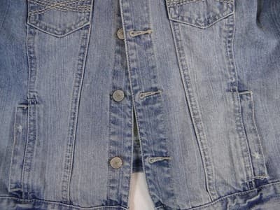 Aeropostale women's Denim Jacket Size L - Light Wash - Thumbnail 5