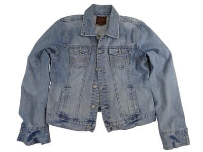 Aeropostale women's Denim Jacket Size L - Light Wash