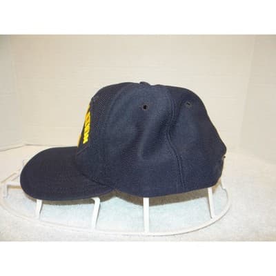 New Era USS Constellation CV-64 Snapback Hat Mens Navy Blue Vintage Made in USA - Thumbnail 3