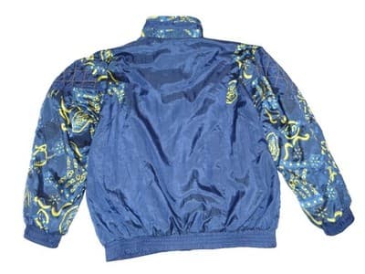 VINTAGE NWT Lauren Brooke Quilted Patterned Blue Jacket - Thumbnail 9