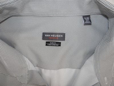 Van Heusen Men's Dress Shirt Size 2XL White - Thumbnail 5