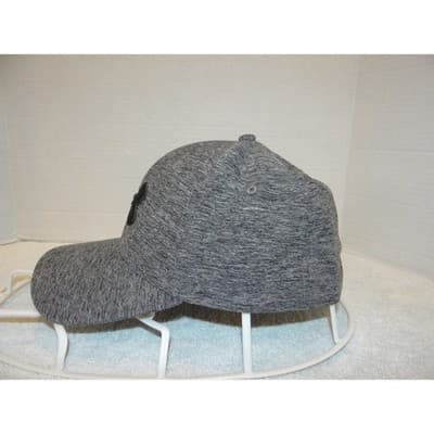 Under Armour Mens Heather Grey Stretch Fit Baseball Cap Hat LG/XL - Thumbnail 2