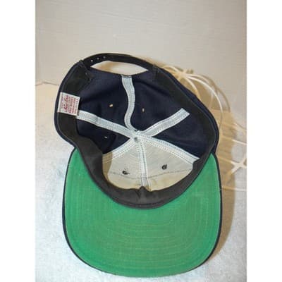 New Era USS Constellation CV-64 Snapback Hat Mens Navy Blue Vintage Made in USA - Thumbnail 6