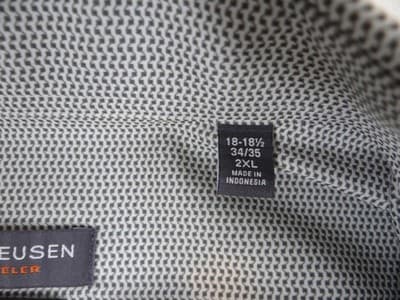 Van Heusen Men's Dress Shirt Size 2XL White - Thumbnail 2