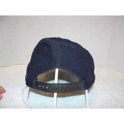 New Era USS Constellation CV-64 Snapback Hat Mens Navy Blue Vintage Made in USA - Thumbnail 4