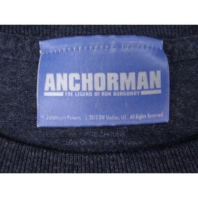 Anchorman The Legend of Ron Burgundy T Shirt Men's Large Graphic Tee Movie Quote - Thumbnail 2