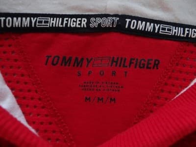 Tommy Hilfiger Red Hoodie - Sport Collection - Thumbnail 2