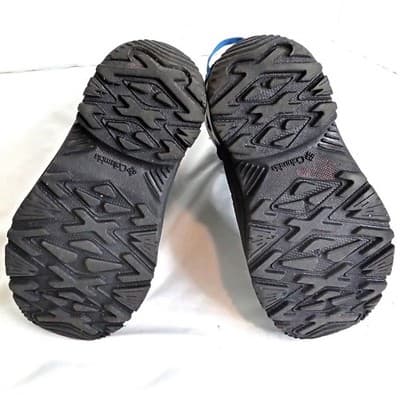 Columbia Kids Waterproof Snow Boots Grey Black Blue Omni-Heat Size 1 - Thumbnail 7