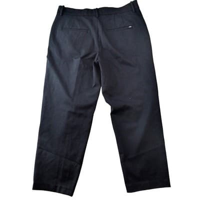 NWT-Sam Edelman Norah Black Wide Leg Ankle Pants Womens Size 14 Career Trousers - Thumbnail 5