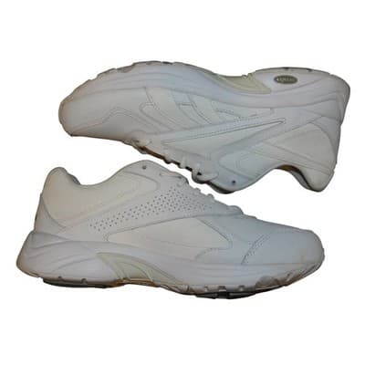 Reebok DMXMAX White Leather Wide 2E Walking Shoes Men's Size 8 - Thumbnail 6