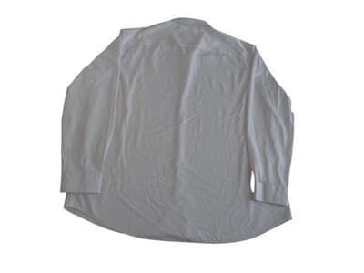 SHIELD-X Slim Fit Dress Shirt - White 4XL - Thumbnail 6