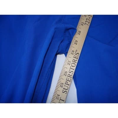 Cherokee Luxe Sport Royal Blue Scrub Pants Cargo Drawstring XL CK003 - Thumbnail 6