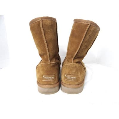 Koolaburra by UGG Women's Brown Suede Sheepskin Lined Boots Style 1017090 Size 7 - Thumbnail 5